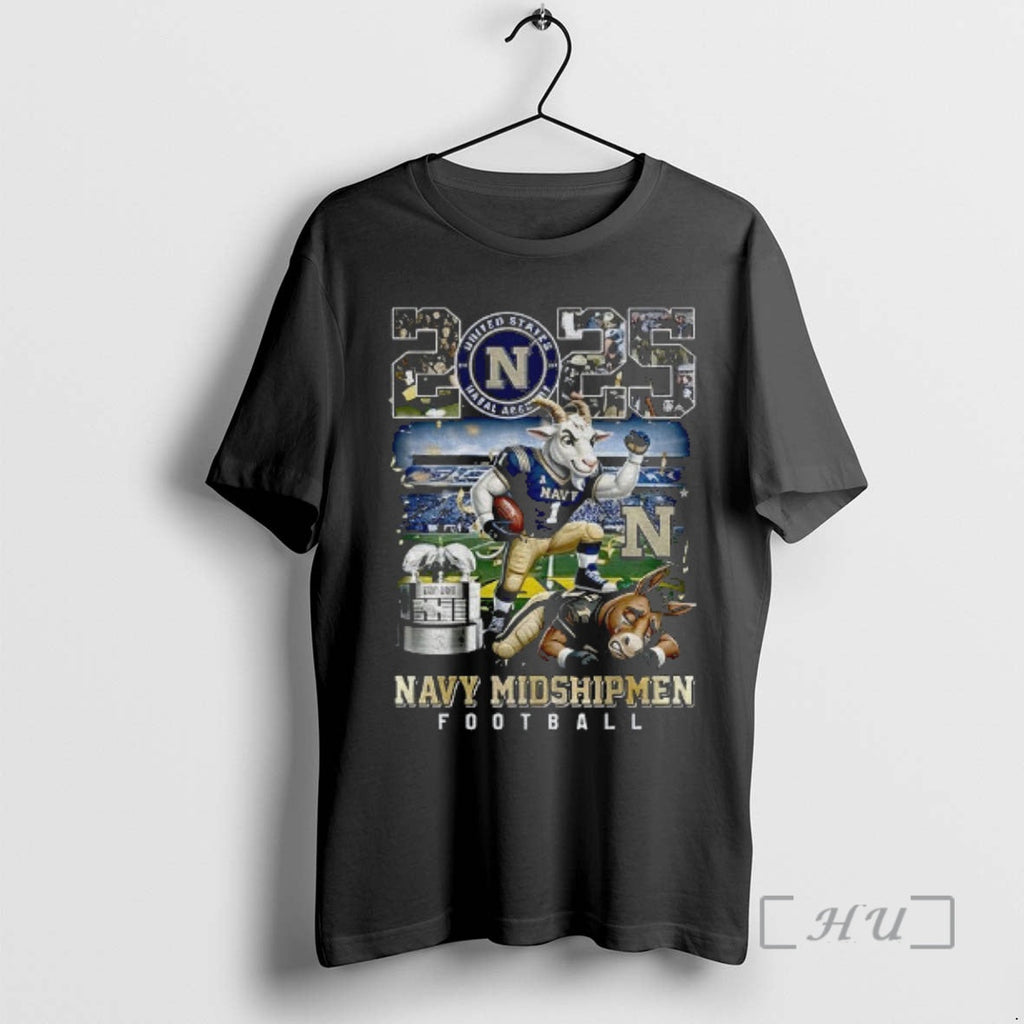 Officials Navy Midshipmen Football Defeat Army Black - Adult & Kids T-Shirts, Sweatshirts & Hoodies apparel design preview 1