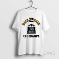 Officials Navy Midshipmen Back To Cic Champs - Adult & Kids T-Shirts, Sweatshirts & Hoodies apparel design preview 1