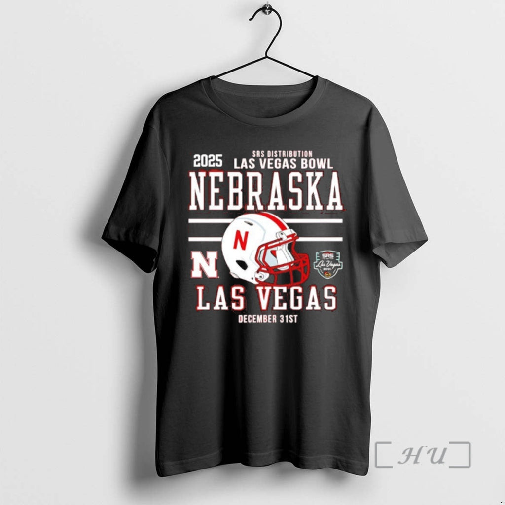 Officials Nebraska Cornhuskers 2025 Las Vegas Bowl - Adult & Kids T-Shirts, Sweatshirts & Hoodies apparel design preview 1