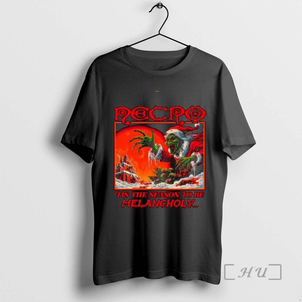 Officials Necro Grinch Tis The Season To Be - Adult & Kids T-Shirts, Sweatshirts & Hoodies apparel design preview 1