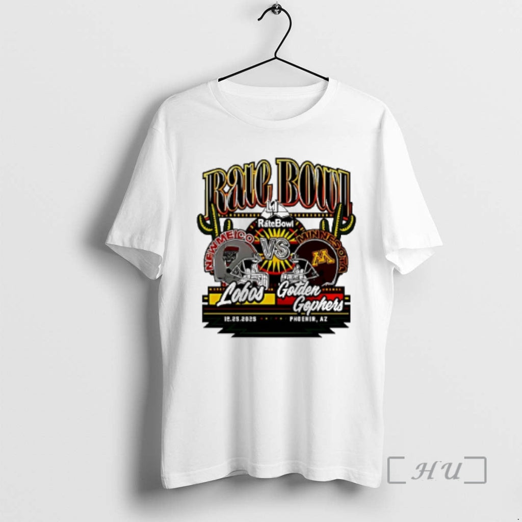Officials New Mexico Lobos Vs Minnesota Golden - Adult & Kids T-Shirts, Sweatshirts & Hoodies apparel design preview 1