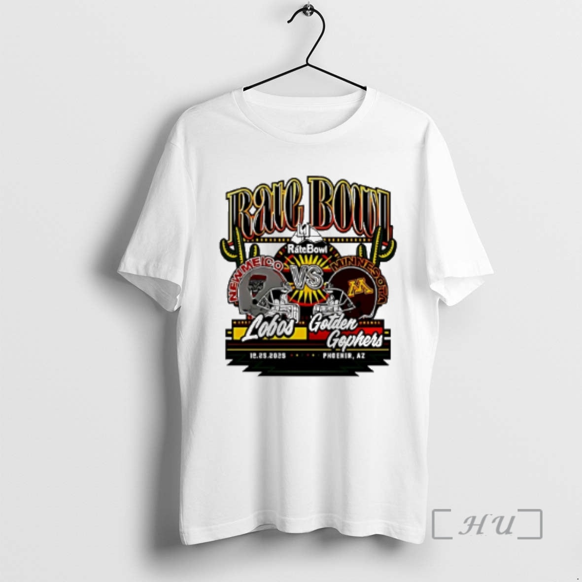 Officials New Mexico Lobos Vs Minnesota Golden - Adult & Kids T-Shirts, Sweatshirts & Hoodies apparel design preview 1