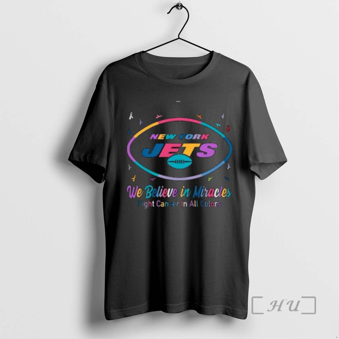 Officials New York Jets We Believe In Miracles Fight - Adult & Kids T-Shirts, Sweatshirts & Hoodies apparel design preview 1