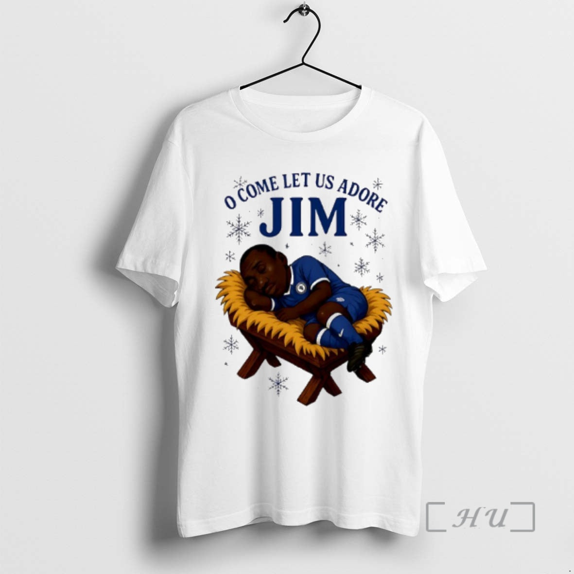 Officials O Come Let Us Adore Jim Chelsea Christmas - Adult & Kids T-Shirts, Sweatshirts & Hoodies apparel design preview 1
