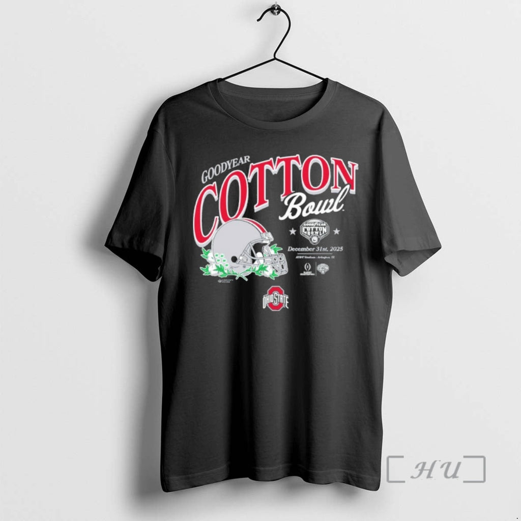 Officials Osu Goodyear Cotton Bowl December 31s1 2025 - Adult & Kids T-Shirts, Sweatshirts & Hoodies apparel design preview 1