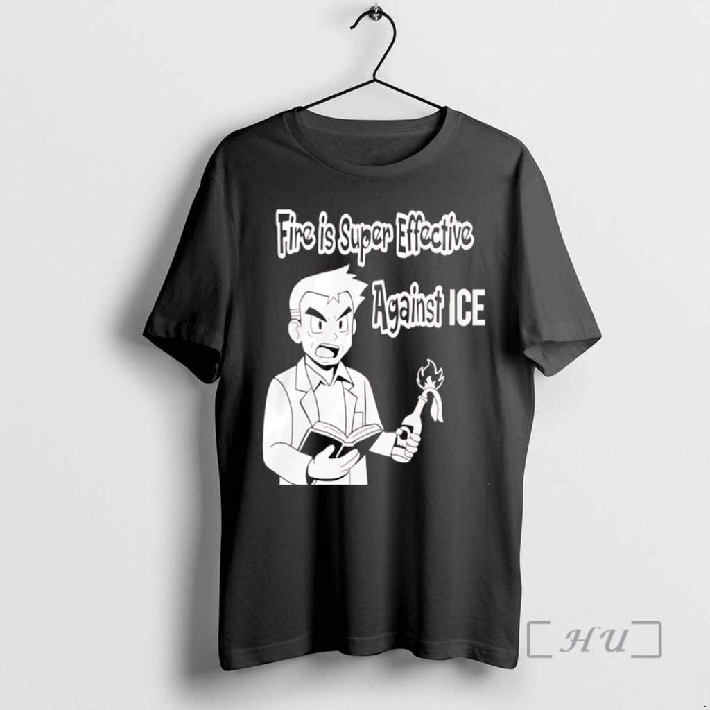 Officials Oak Pokmon Fire Is Super Effective Against - Adult & Kids T-Shirts, Sweatshirts & Hoodies apparel design preview 1
