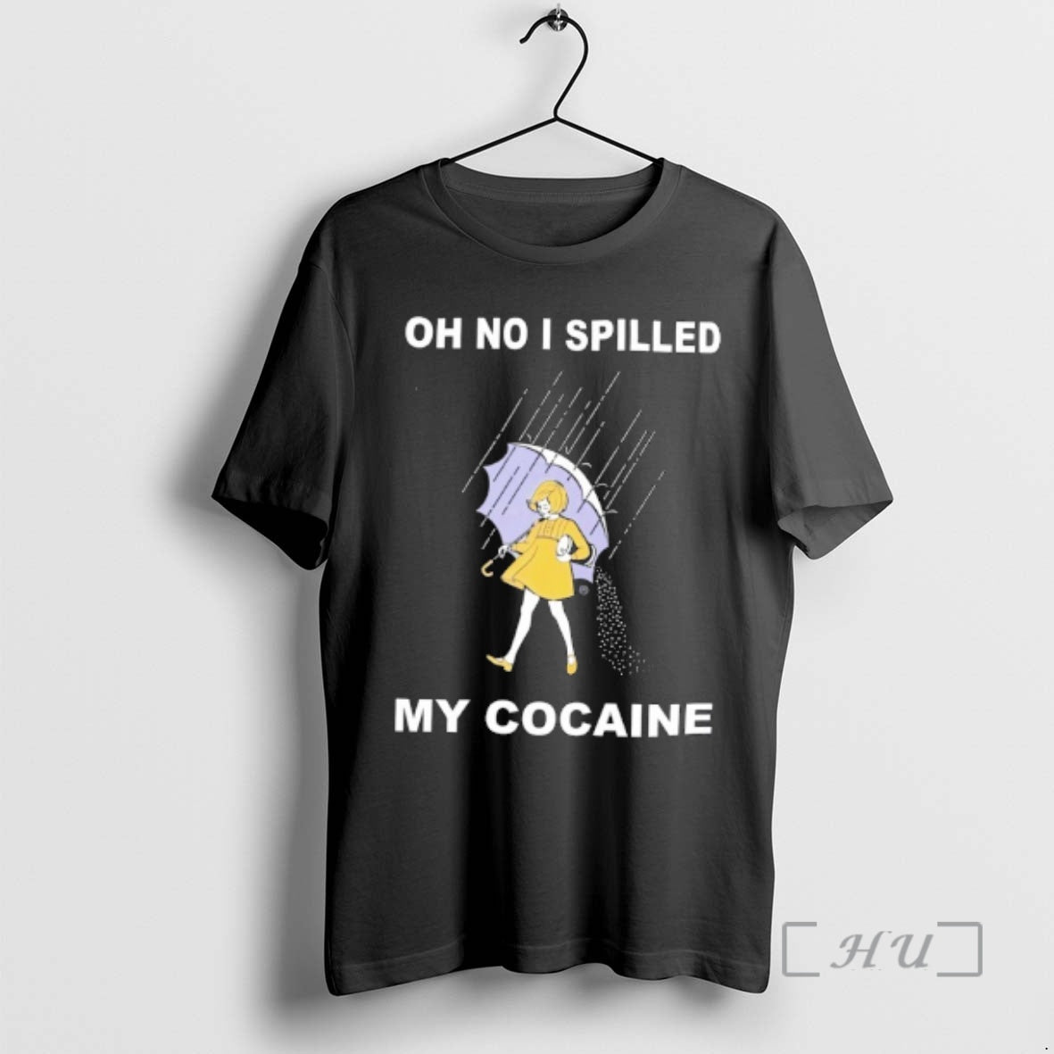 Officials Oh No I Spilled My Cocaine - Adult & Kids T-Shirts, Sweatshirts & Hoodies apparel design preview 1