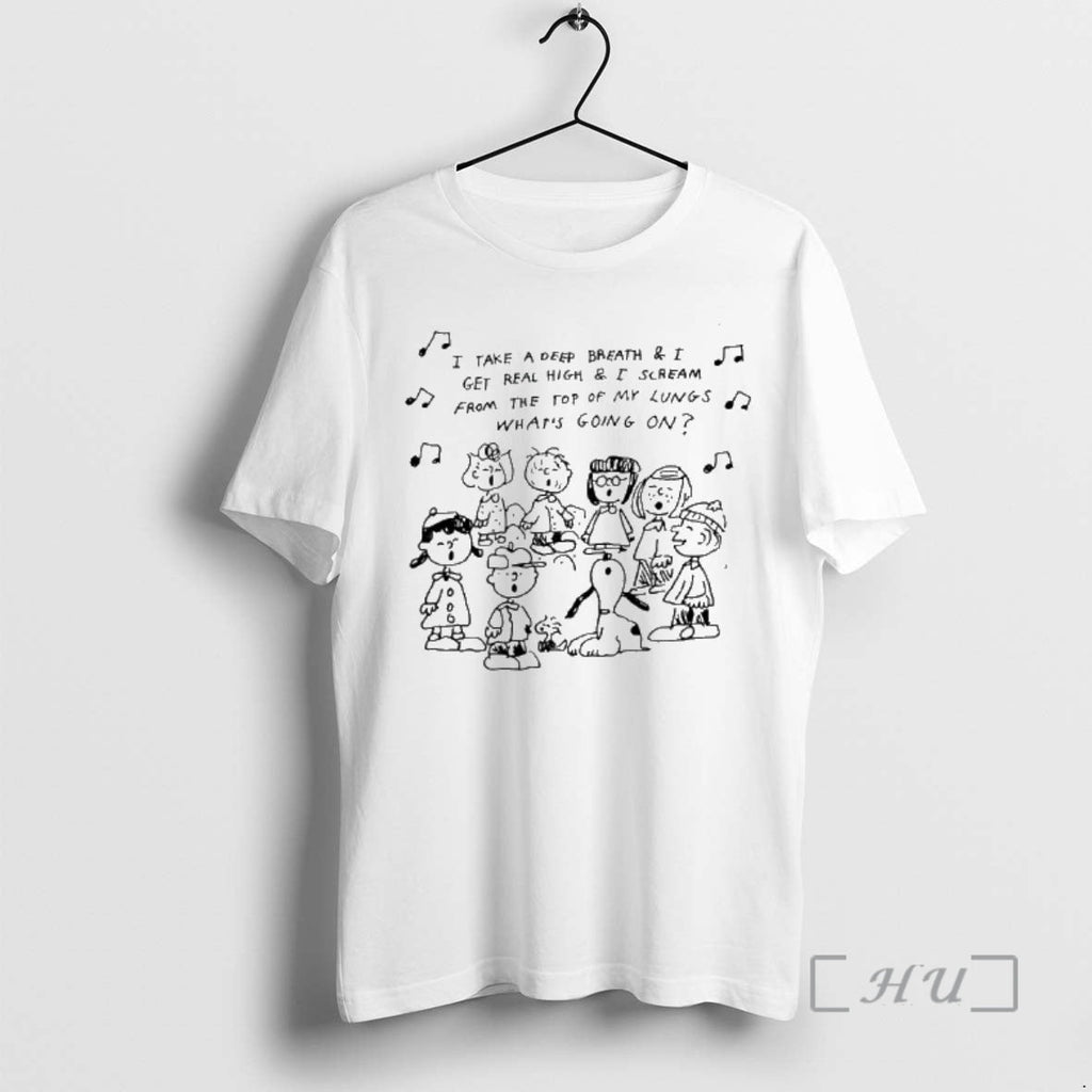 Officials Peanuts Take A Deep Breath And I Get Real - Adult & Kids T-Shirts, Sweatshirts & Hoodies apparel design preview 1