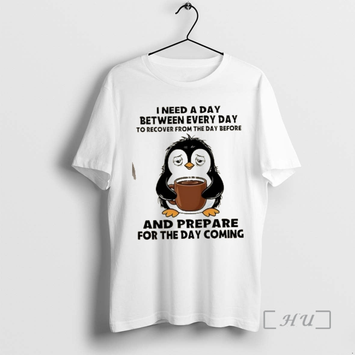 Officials Penguin I Need A Day Between Every To - Adult & Kids T-Shirts, Sweatshirts & Hoodies apparel design preview 1
