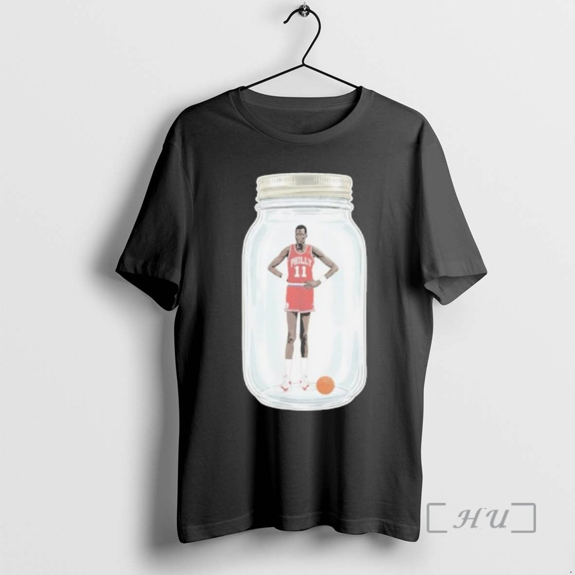 Officials Philadelphia 76ers Minute Manute - Adult & Kids T-Shirts, Sweatshirts & Hoodies apparel design preview 1