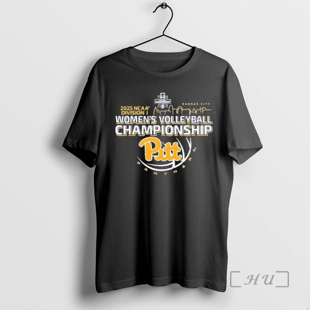 Officials Pitt Panthers 2025 Womens Volleyball - Adult & Kids T-Shirts, Sweatshirts & Hoodies apparel design preview 1