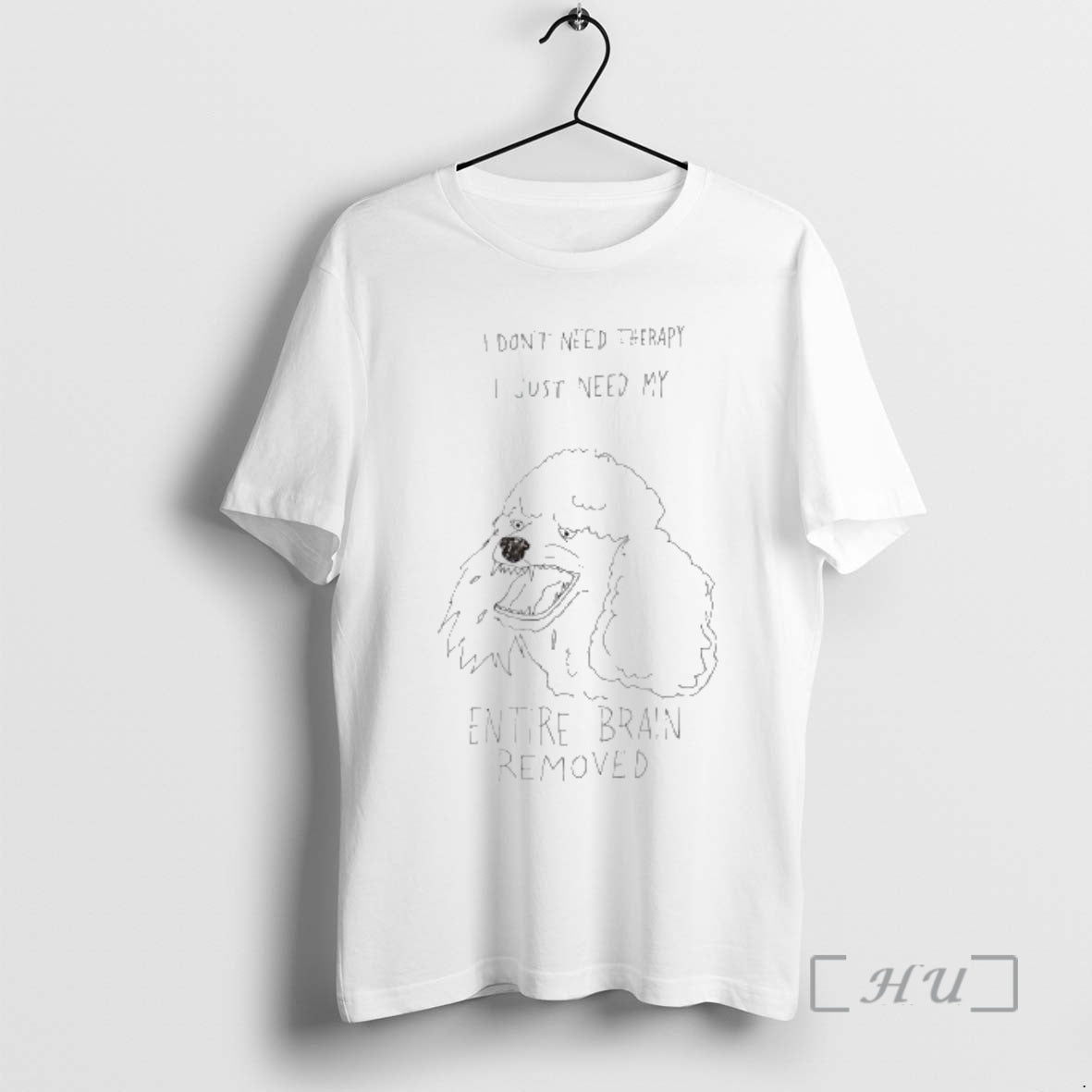 Officials Poodle I Dont Need Therapy Just My Entire - Adult & Kids T-Shirts, Sweatshirts & Hoodies apparel design preview 1