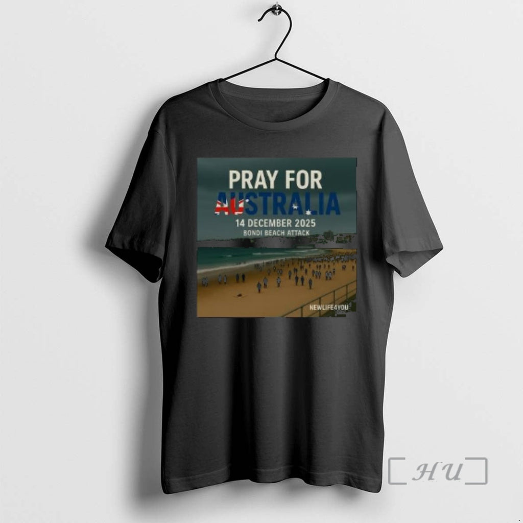 Officials Pray For Australia 14 December 2025 Bondi - Adult & Kids T-Shirts, Sweatshirts & Hoodies apparel design preview 1