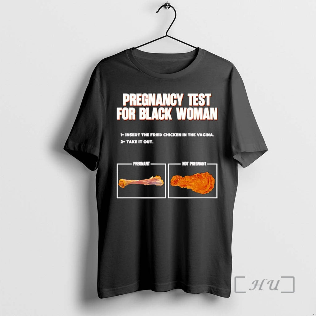 Officials Pregnancy Test For Black Woman Christmas - Adult & Kids T-Shirts, Sweatshirts & Hoodies apparel design preview 1