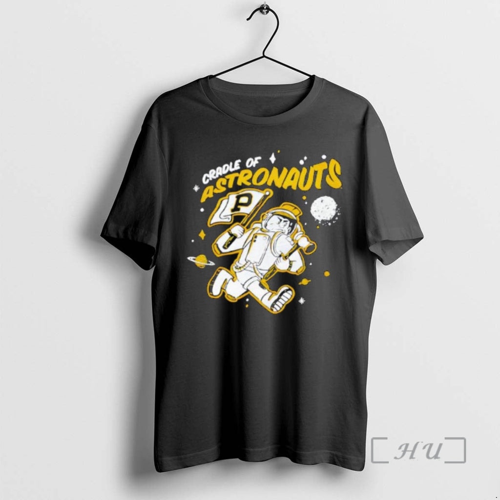 Officials Purdue Cradle Of Astronauts - Adult & Kids T-Shirts, Sweatshirts & Hoodies apparel design preview 1