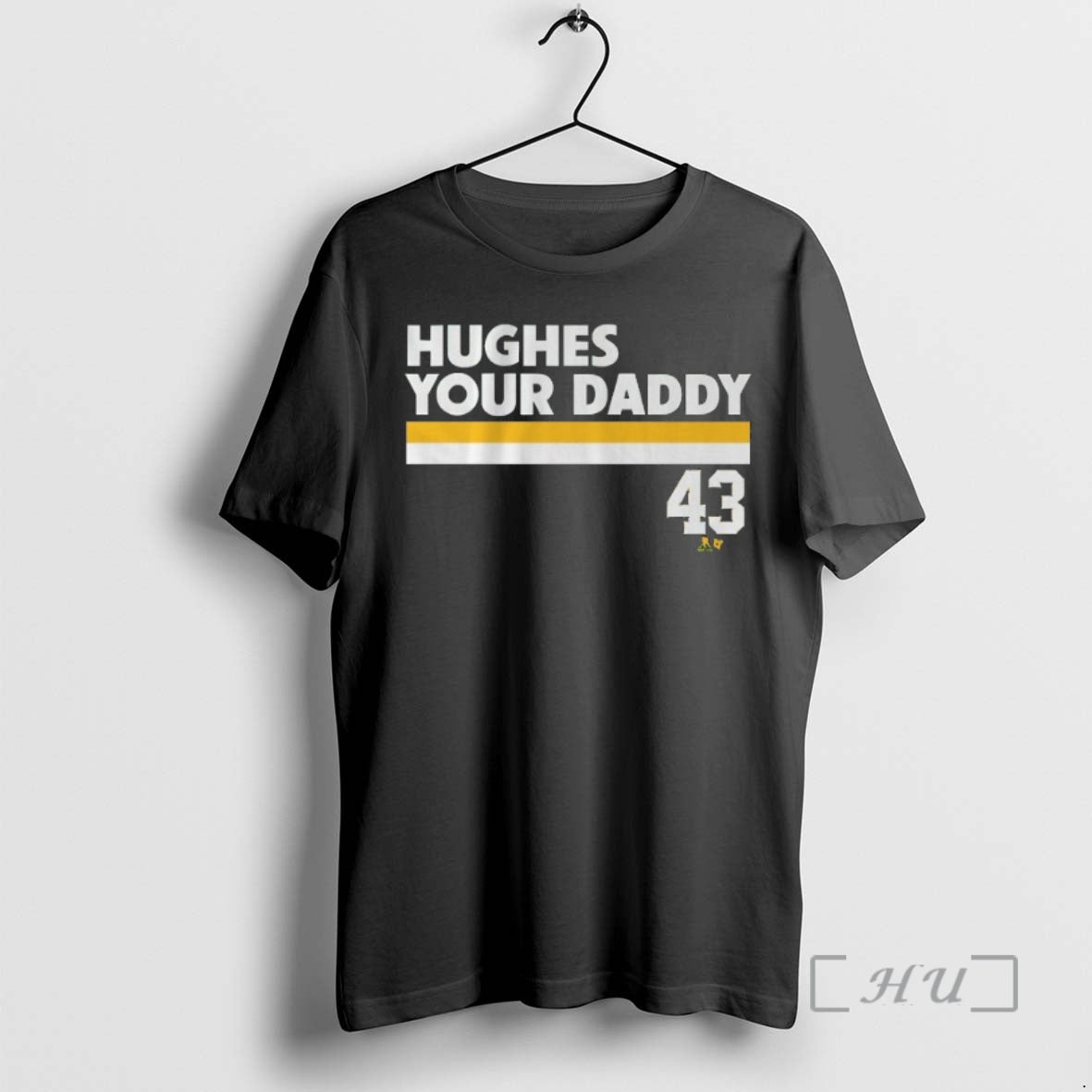 Officials Quinn Hughes Your Daddy - Adult & Kids T-Shirts, Sweatshirts & Hoodies apparel design preview 1
