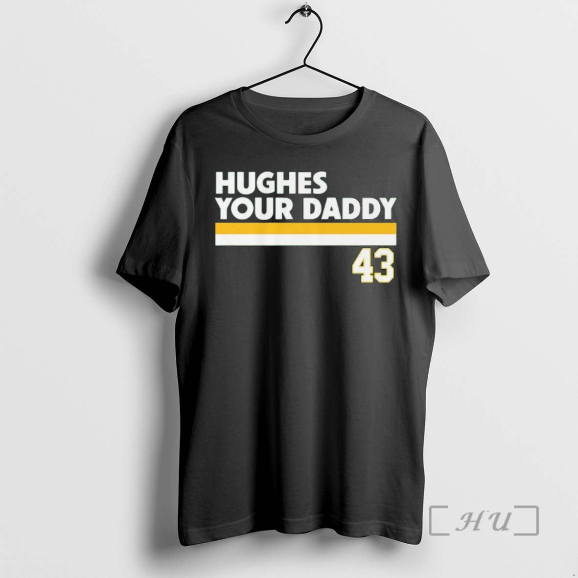 Officials Quinn Hughes Your Daddy Minnesota Ornaments - Adult & Kids T-Shirts, Sweatshirts & Hoodies apparel design preview 1