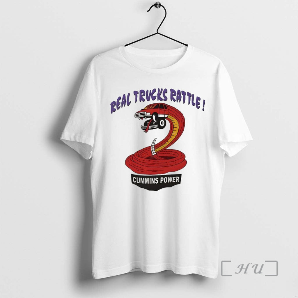 Officials Real Trucks Rattle Cummins Power - Adult & Kids T-Shirts, Sweatshirts & Hoodies apparel design preview 1