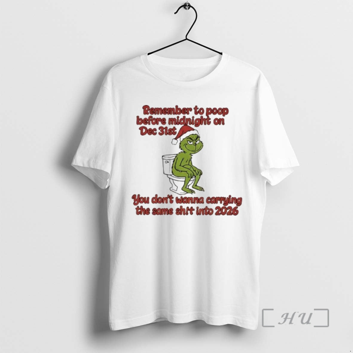 Officials Remember To Poop Before Midnight On Dec - Adult & Kids T-Shirts, Sweatshirts & Hoodies apparel design preview 1
