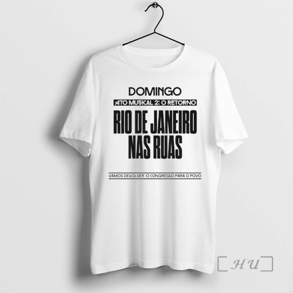 Officials Rio De Janeiro Nas Ruas Ornaments - Adult & Kids T-Shirts, Sweatshirts & Hoodies apparel design preview 1