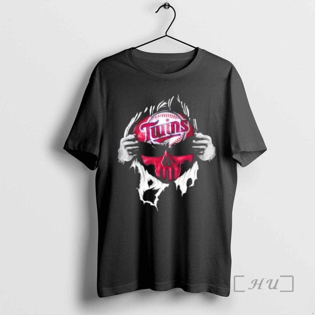 Officials Ripped From The Chest Skull Deep Minnesota - Adult & Kids T-Shirts, Sweatshirts & Hoodies apparel design preview 1
