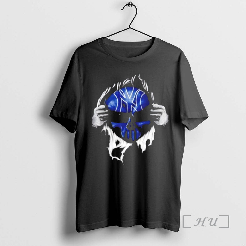 Officials Ripped From The Chest Skull Deep New York - Adult & Kids T-Shirts, Sweatshirts & Hoodies apparel design preview 1