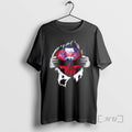 Officials Ripped From The Chest Skull Deep - Adult & Kids T-Shirts, Sweatshirts & Hoodies apparel design preview 1