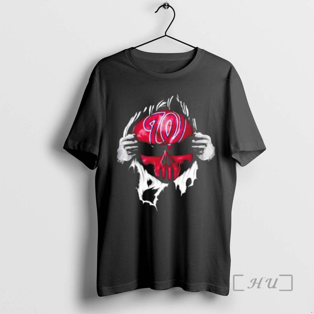 Officials Ripped From The Chest Skull Deep Washington - Adult & Kids T-Shirts, Sweatshirts & Hoodies apparel design preview 1