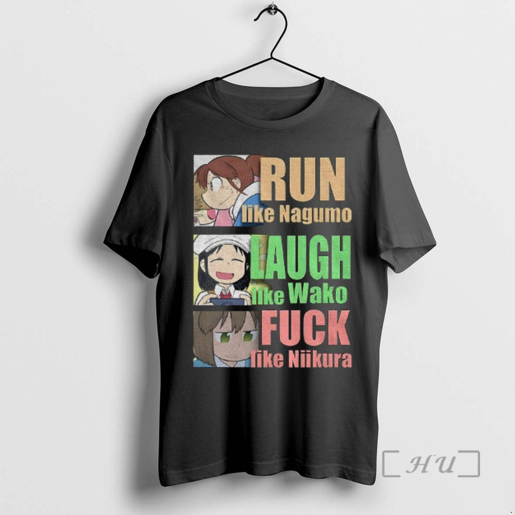 Officials Run Like Nagumo Laugh Wako Fuck Niikura - Adult & Kids T-Shirts, Sweatshirts & Hoodies apparel design preview 1