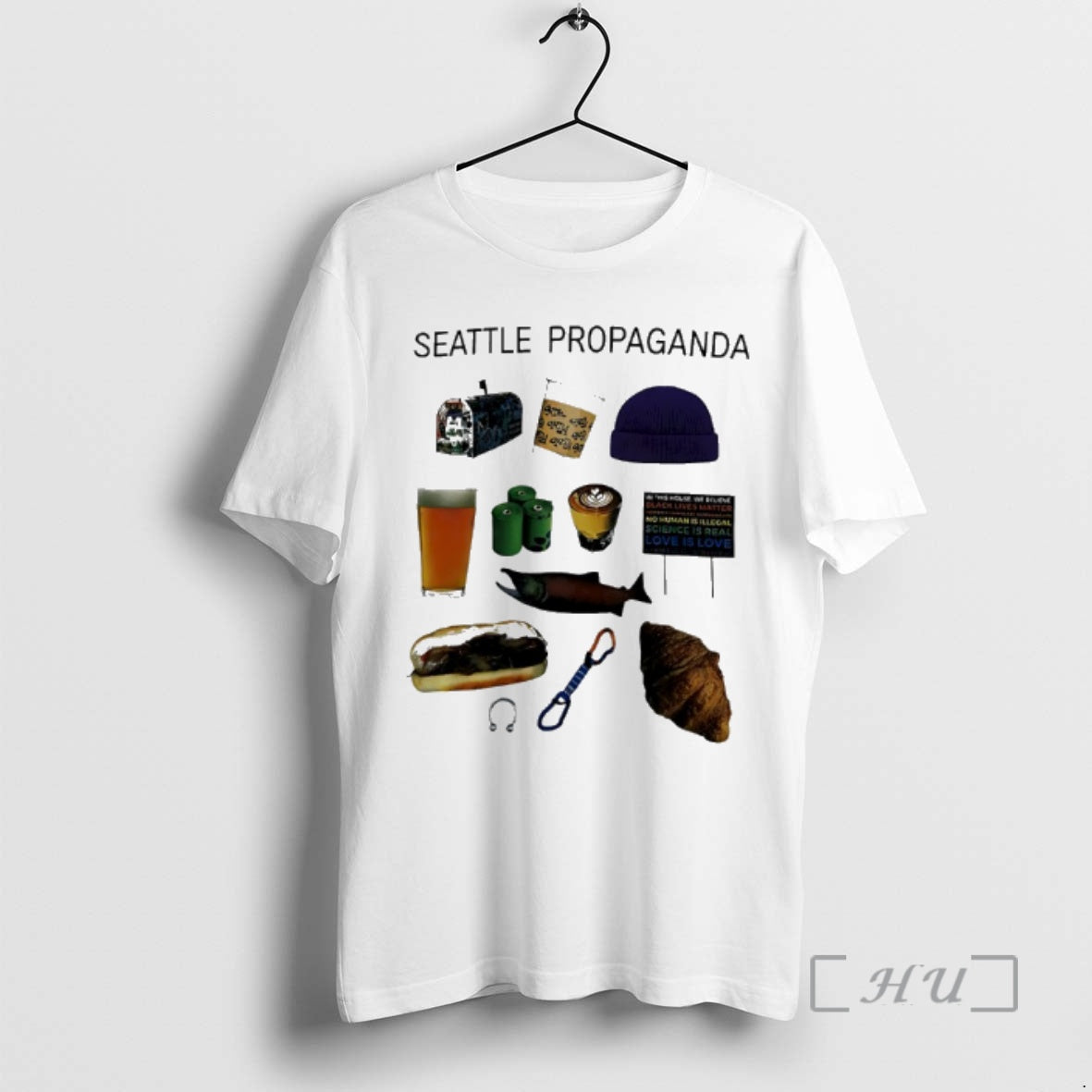 Officials Seattle Propaganda - Adult & Kids T-Shirts, Sweatshirts & Hoodies apparel design preview 1