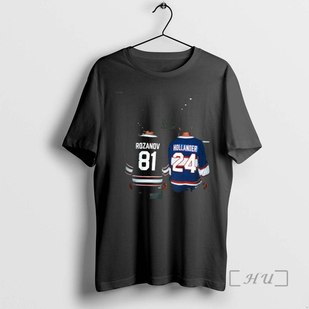 Officials Shane Hollander And Ilya Rozanov Heated - Adult & Kids T-Shirts, Sweatshirts & Hoodies apparel design preview 1