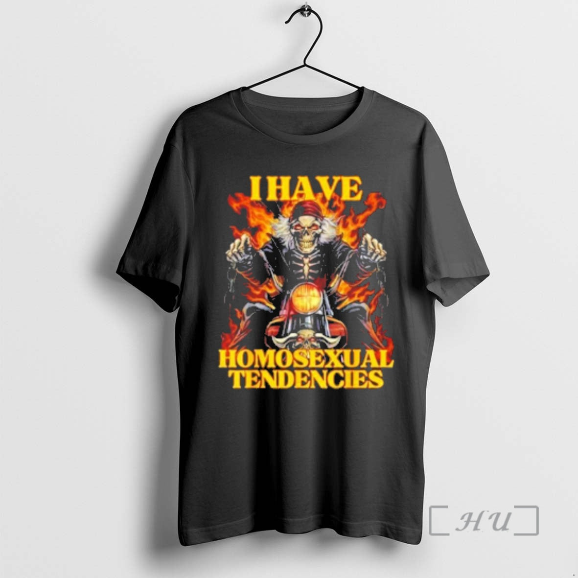 Officials Skeleton I Have Homosexual Tendencies - Adult & Kids T-Shirts, Sweatshirts & Hoodies apparel design preview 1