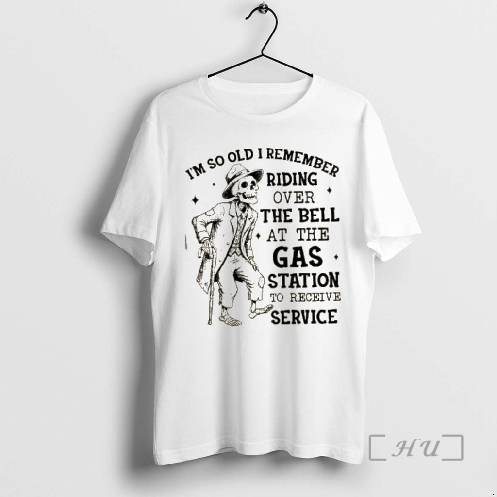 Officials Skeleton Im So Old I Remember Riding Over - Adult & Kids T-Shirts, Sweatshirts & Hoodies apparel design preview 1