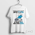 Officials Smurf Sometimes You Have To Stay Silent - Adult & Kids T-Shirts, Sweatshirts & Hoodies apparel design preview 1