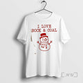 Officials Snowman I Love Rock And Coal Christmas - Adult & Kids T-Shirts, Sweatshirts & Hoodies apparel design preview 1