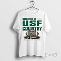 Officials South Florida Bulls This Is Usf Country - Adult & Kids T-Shirts, Sweatshirts & Hoodies apparel design preview 1