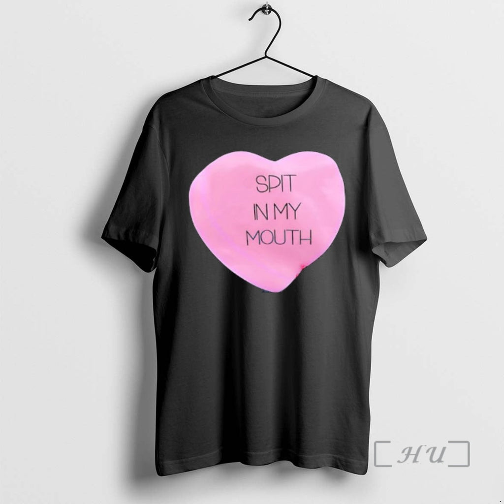 Officials Spit In My Mouth Valentine Heart - Adult & Kids T-Shirts, Sweatshirts & Hoodies apparel design preview 1