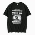 Officials Spoiled Husband Of An Awesome May Born Wife - Adult & Kids T-Shirts, Sweatshirts & Hoodies apparel design preview 1