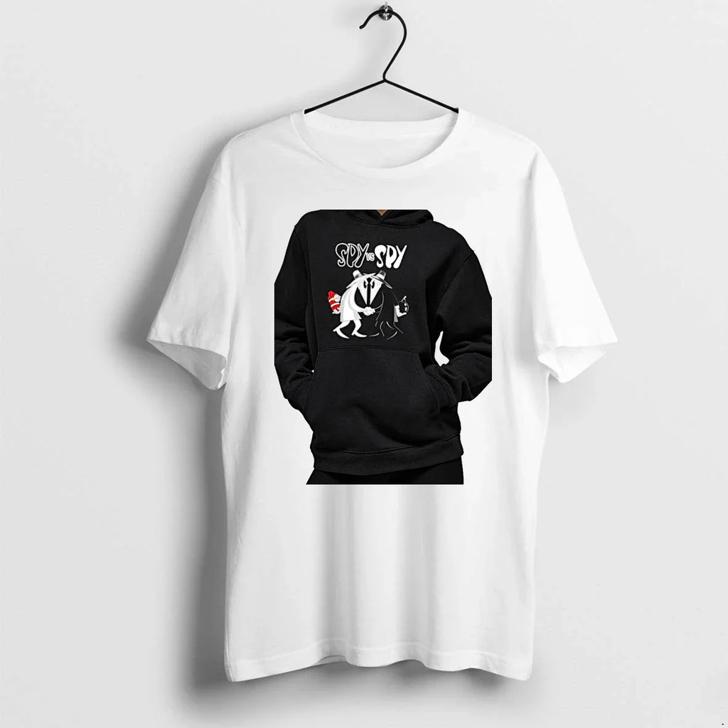Officials Spy Vs White And Black Mad Magazine Premium - Adult & Kids T-Shirts, Sweatshirts & Hoodies apparel design preview 1