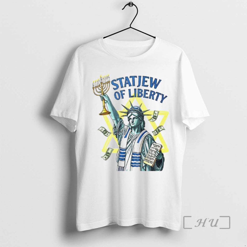 Officials Statjew Of Liberty Jewish Statue Parody - Adult & Kids T-Shirts, Sweatshirts & Hoodies apparel design preview 1