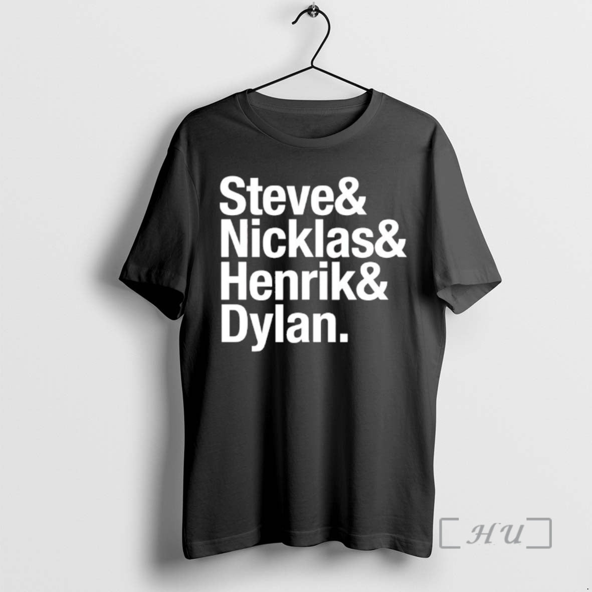 Officials Steve Nicklas Henrik And Dylan Detroit Red - Adult & Kids T-Shirts, Sweatshirts & Hoodies apparel design preview 1