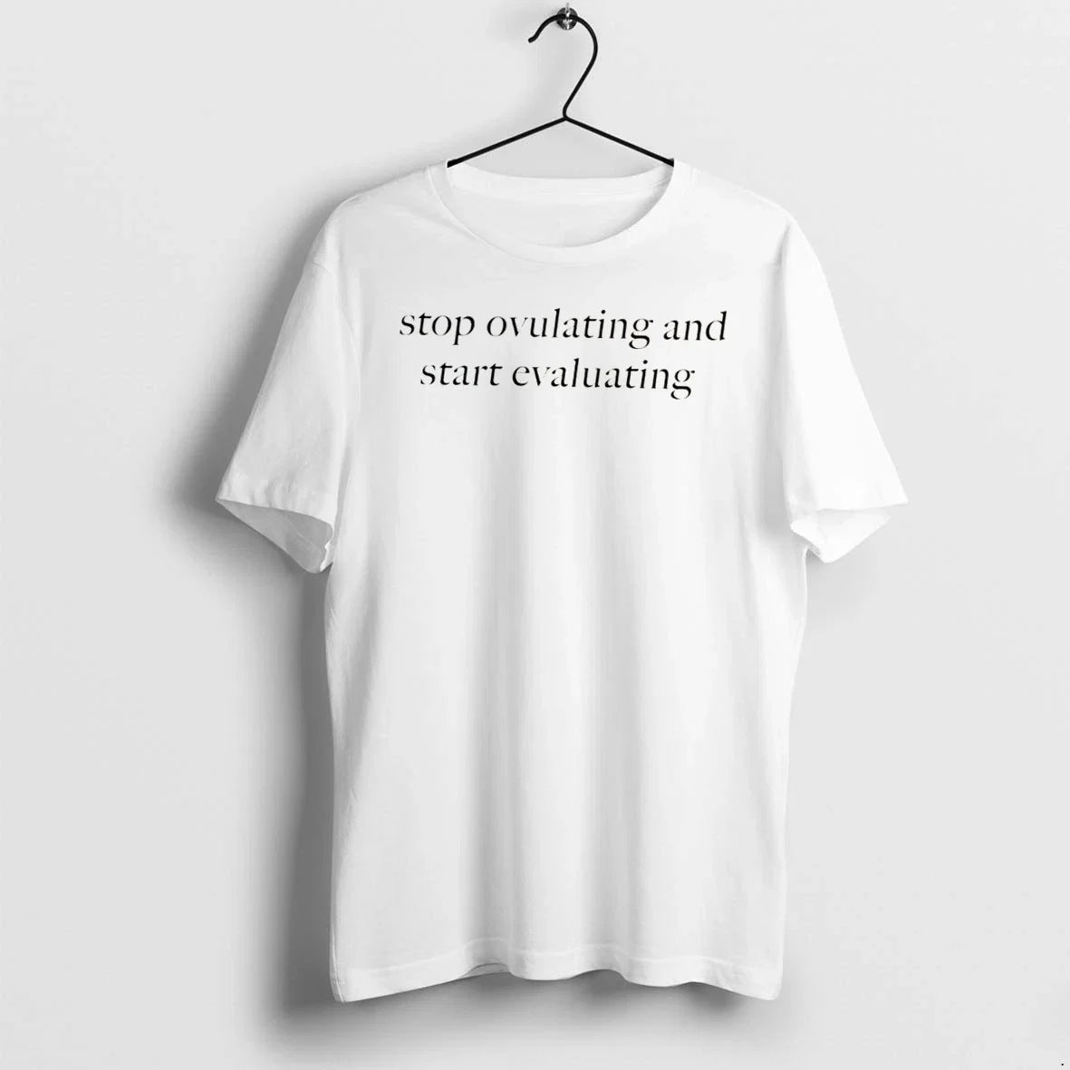 Officials Stop Ovulating And Start Evaluating Slogan - Adult & Kids T-Shirts, Sweatshirts & Hoodies apparel design preview 1