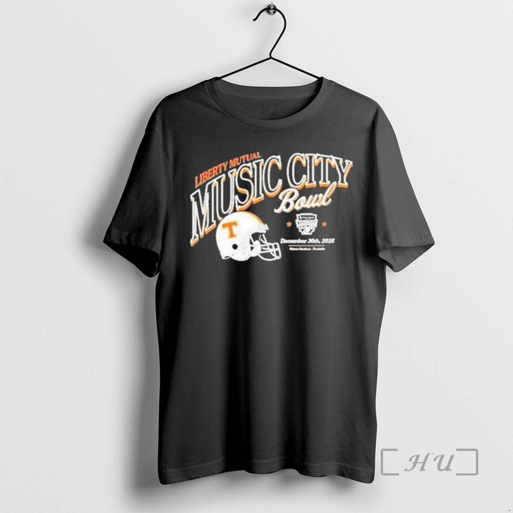 Officials Tennessee Volunrs Liberty Mutual Music City - Adult & Kids T-Shirts, Sweatshirts & Hoodies apparel design preview 1