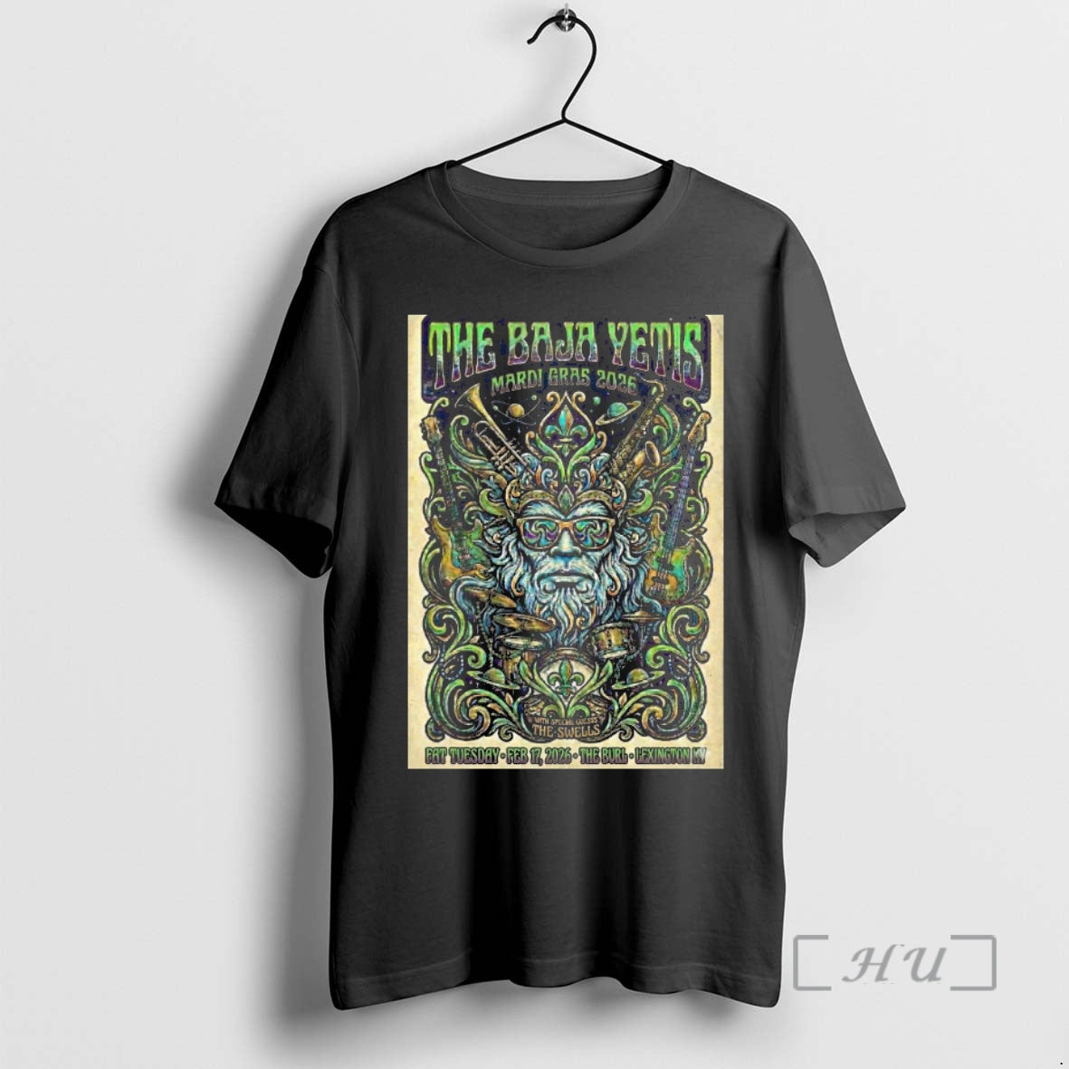 Officials The Baja Yetis Mardi Gras 2026 Special - Adult & Kids T-Shirts, Sweatshirts & Hoodies apparel design preview 1
