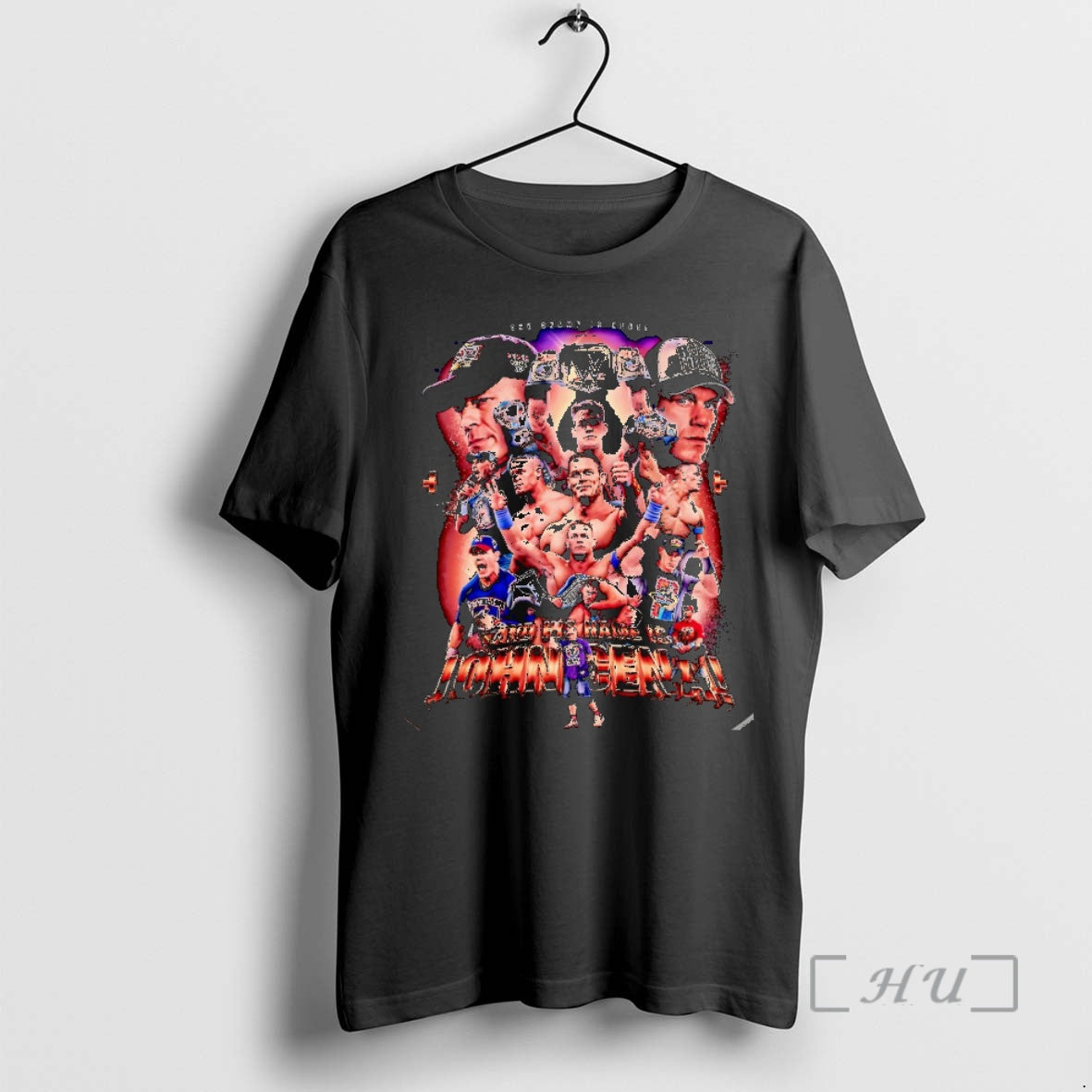 Officials The Champ Is Here And His Name John Cena - Adult & Kids T-Shirts, Sweatshirts & Hoodies apparel design preview 1