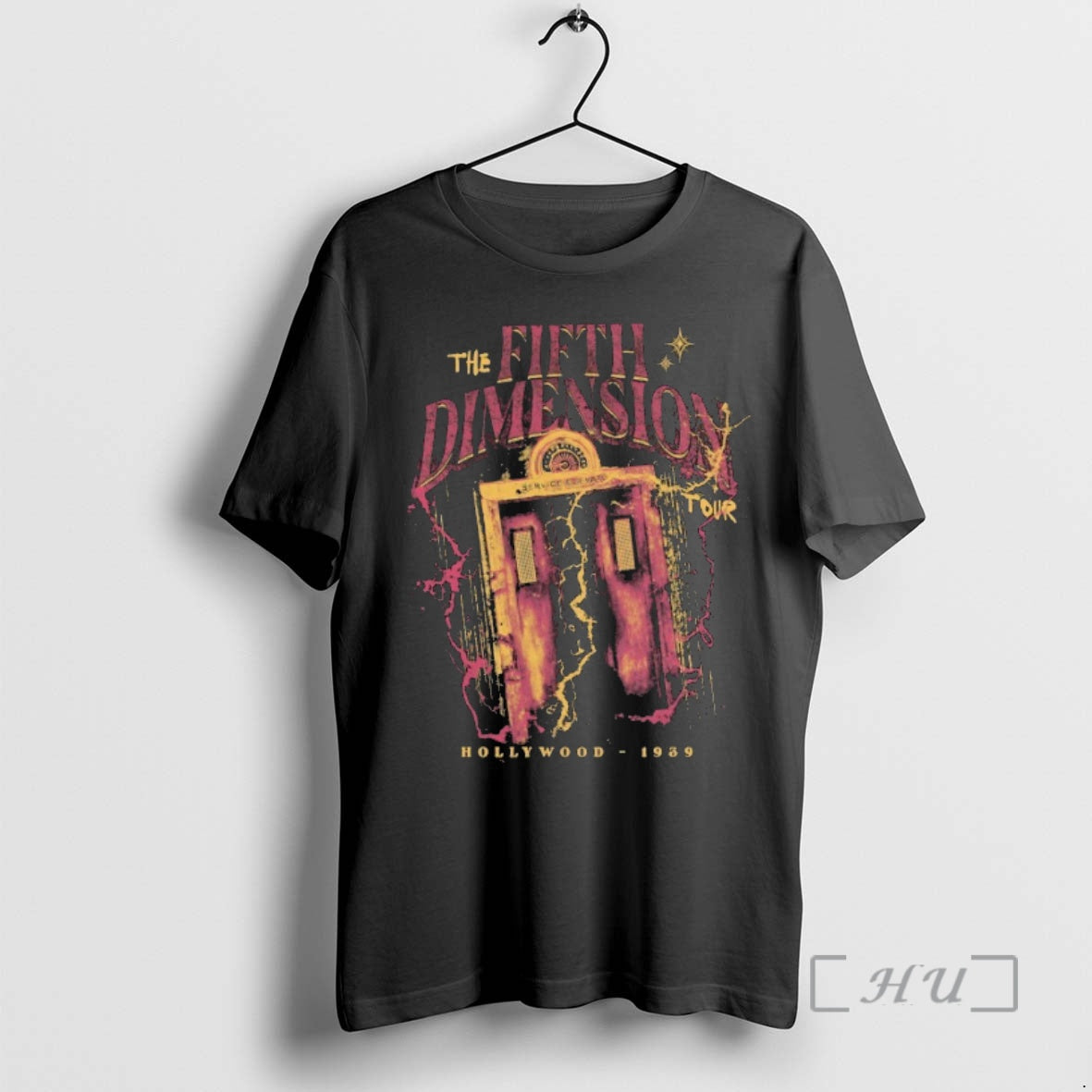 Officials The Fifth Dimension Tour Hollywood 1939 - Adult & Kids T-Shirts, Sweatshirts & Hoodies apparel design preview 1