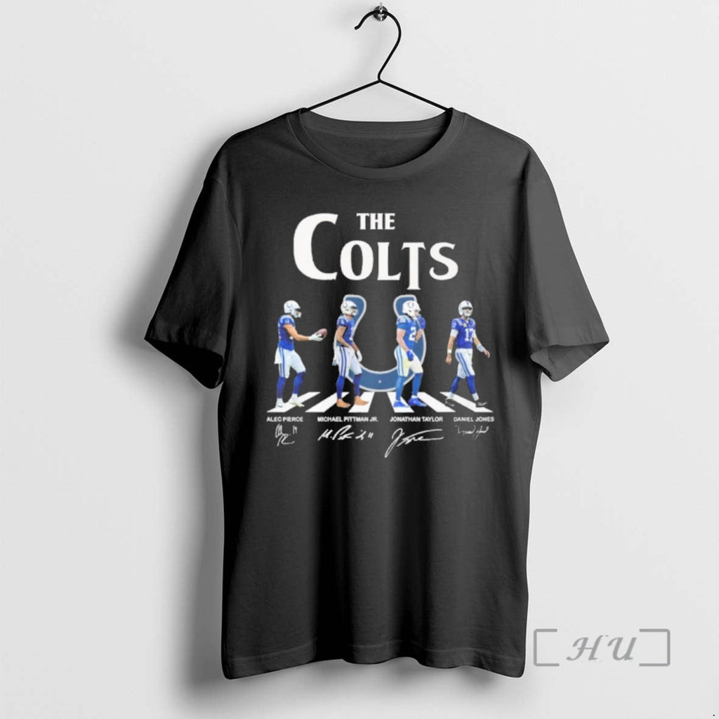 Officials The Indianapolis Colts Abbey Road Pierce - Adult & Kids T-Shirts, Sweatshirts & Hoodies apparel design preview 1
