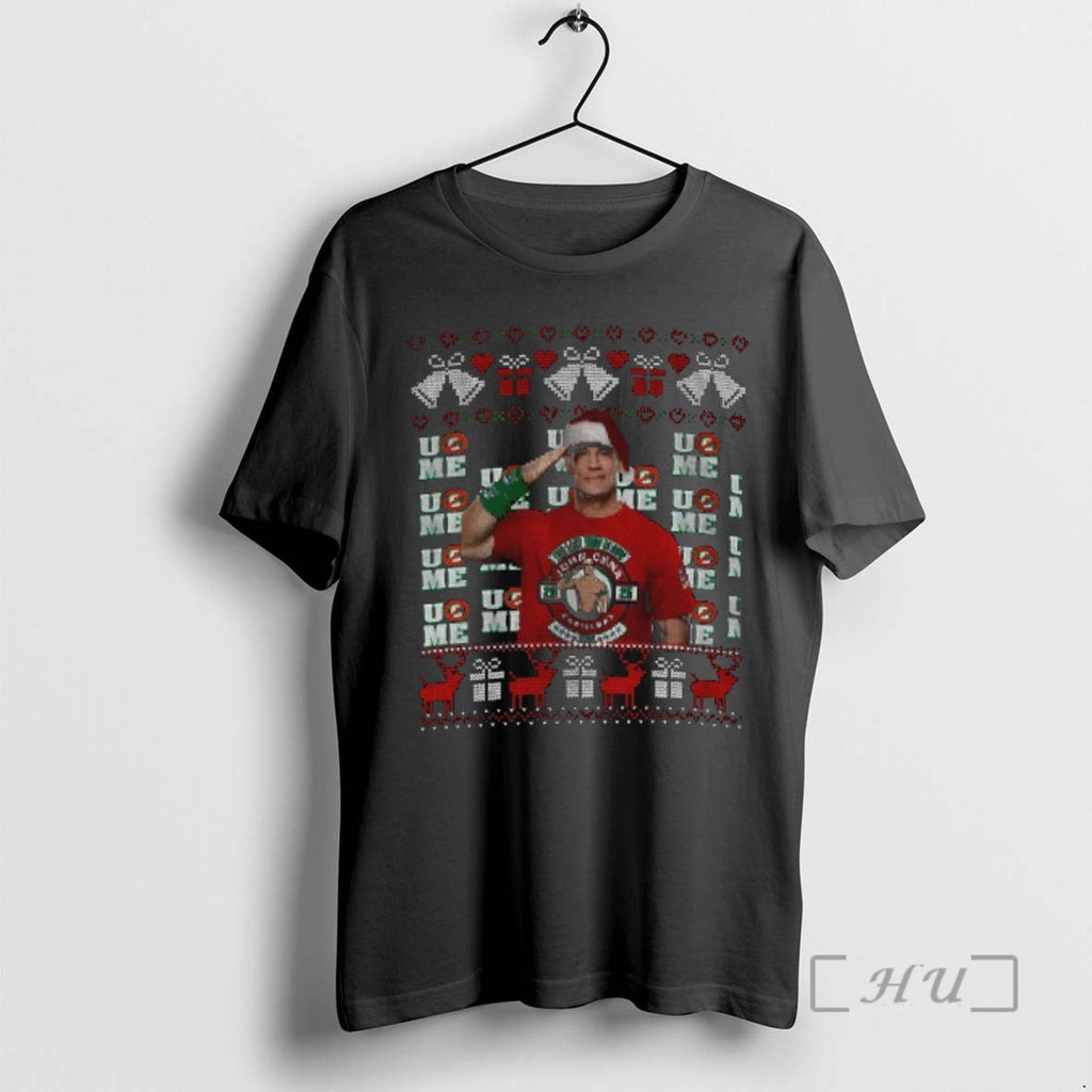 Officials The Last Christmas Is Now John Cena - Adult & Kids T-Shirts, Sweatshirts & Hoodies apparel design preview 1