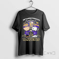 Officials The Peanuts Fist Bump X Baltimore Ravens - Adult & Kids T-Shirts, Sweatshirts & Hoodies apparel design preview 1
