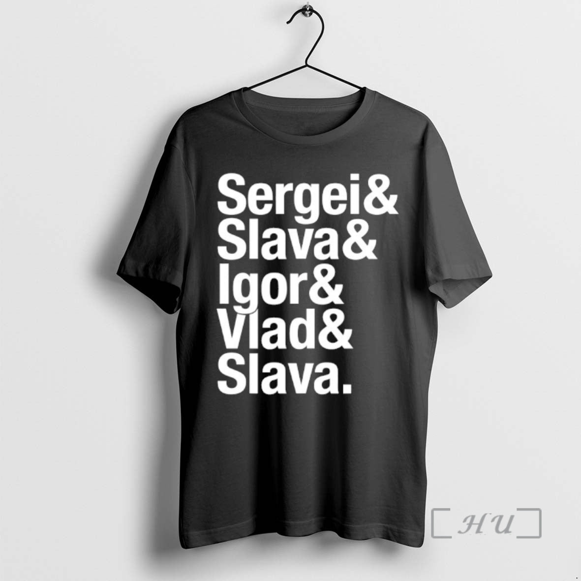Officials The Russian Five Ampersand And Detroit - Adult & Kids T-Shirts, Sweatshirts & Hoodies apparel design preview 1